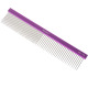 Madan Professional Light Comb 19cm - profesjonalny, lekki grzebień z aluminiowym uchwytem i mieszanym rozstawem ząbków, piny 2,8cm