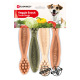 Flamingo Veggie Snacks 12,5cm - gryzaki dla psa w kształcie szczoteczki do zębów