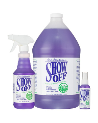 Chris Christensen Show Off - suchy szampon w sprayu dla psów, kotów i koni