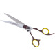 Geib Avanti Comfort Plus Curved Scissors - profesjonalne nożyczki gięte z ergonomicznym uchwytem i mikroszlifem