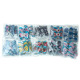 Groom Professional Blue Fashion Bows Packs 100szt. - śliczne kokardki dla psa, odcienie niebieskiego