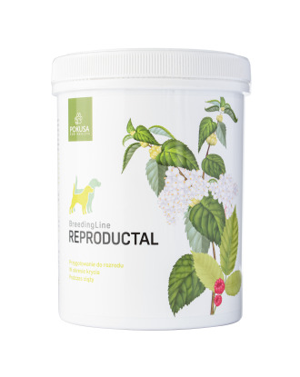Pokusa BreedingLine Reproductal Plus 350g - preparat wspomagający wspomagający organizm oraz przebieg ciąży
