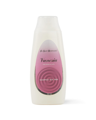 Iv San Bernard Vanesia Tea Tree Shampoo - szampon przeciw pasożytom dla psów i kotów, z olejkiem z drzewa herbacianego
