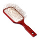 Blovi Red Wood Pin Brush - extra duża, miękka, drewniana szczotka z długą, metalową szpilką 32mm