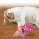 KONG Crackles Scoopz - szeleszcząca zabawka dla kota, z kocimiętką, rożek lodowy