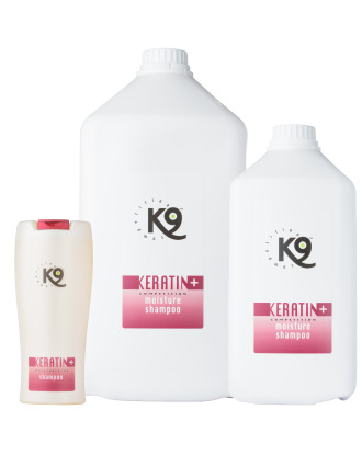 K9 Keratin+ Moisture Shampoo - szampon nawilżający z dodatkiem keratyny, koncentrat 1:20