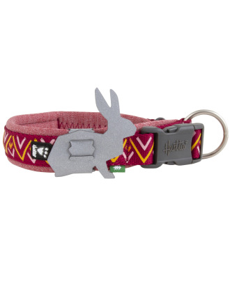 Hurtta Razzle-Dazzle Collar Beetroot - regulowana obroża dla psa czerwona