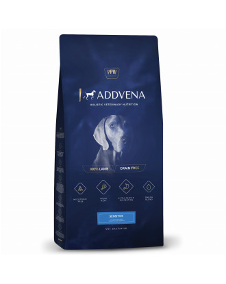 Addvena Sensitive - sucha karma z jagnięciną dla wrażliwego psa, bez zbóż
