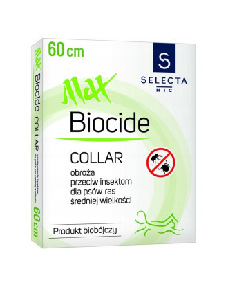 Selecta HTC Max Biocide Collar 60cm - obroża insektobójcza dla średnich psów