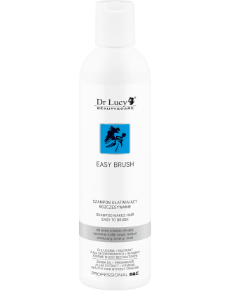 Dr Lucy Easy Brush - szampon ułatwiający rozczesywanie dla psów z długim, szorstkim włosem - Pojemność: 250ml