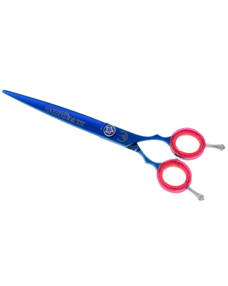 P&W Blue Star Titanium Scissors - nożyczki do strzyżenia zwierząt, proste
