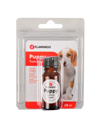 Flamingo Puppy Trainer Liquid 10ml - płyn do nauki czystości dla szczeniąt, w kroplach