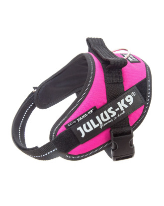 Julius-K9 IDC Powerharness Dark Pink - najwyższej jakości szelki, uprząż dla psów w kolorze ciemno różowym
