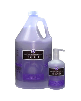 Best Shot Spa Aloe Lavender Calming Body Wash - relaksacyjny płyn myjący do suchej i wrażliwej skóry psa i kota, o zapachu lawendy, koncentrat 1:10