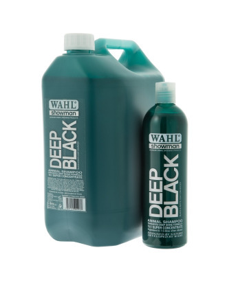 Wahl Deep Black Shampoo - profesjonalny szampon do czarnej i ciemnej sierści, koncentrat 1:15
