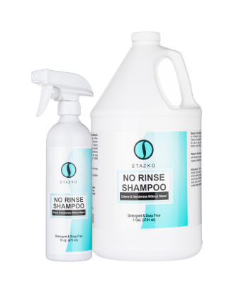Stazko No Rinse Shampoo - suchy szampon dla psa, kota i konia, koncentrat 1:7