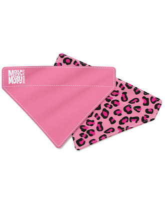 Max&Molly Reversible Bandana Leopard Pink - apaszka dla psa, dwustronna