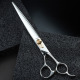Jargem Strong Straight Scissors - solidne nożyczki groomerskie z długimi i cienkimi ostrzami, złota śruba