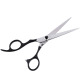 Jargem Lefty Straight Scissors 6" - nożyczki groomerskie proste, leworęczne z ergonomicznych uchwytem