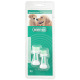 Emmi-Pet Pet Skin Care Brush Heads 2szt. - wymienne głowice do masażu zwierząt