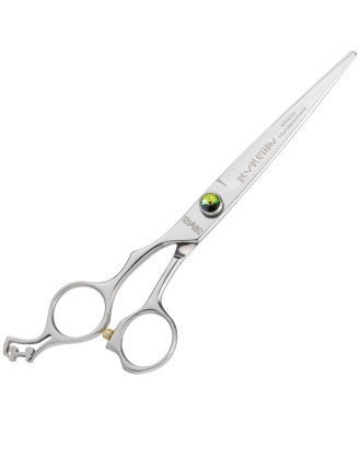 Ehaso Revolution Professional Lefty Straight Scissors - profesjonalne nożyczki proste, z najlepszej jakości, twardej stali japońskiej, leworęczne