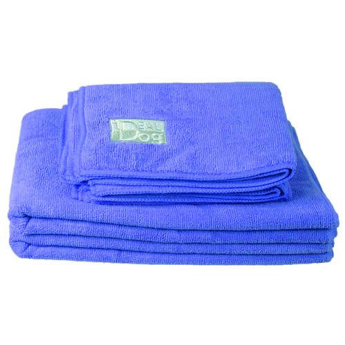 Chadog Microfibre Towel - bardzo chłonny ręcznik z mikrofibry, ciemnoniebieski