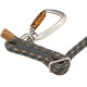 Hurtta Adjustable Rope Leash Eco Blackberry - regulowana smycz linka z miękkim uchwytem dla psa, szaro-miodowa