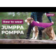 Jumppa Pomppa Graphite - polar dla psa, szary