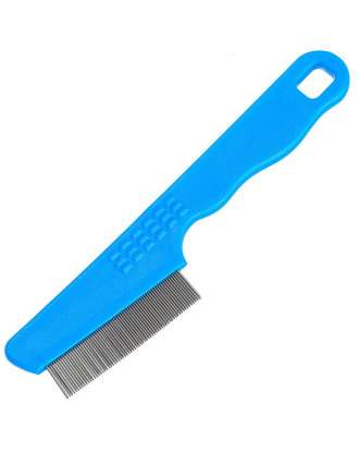 Groom Professional Flea Comb - dwurzędowy mini grzebień do usuwania pcheł i jaj