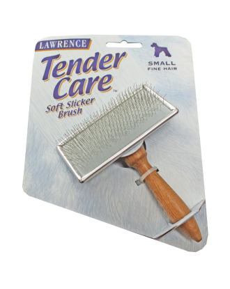 Lawrence Tender Care Soft Slicker Brush - miękka szczotka druciana dla psów S